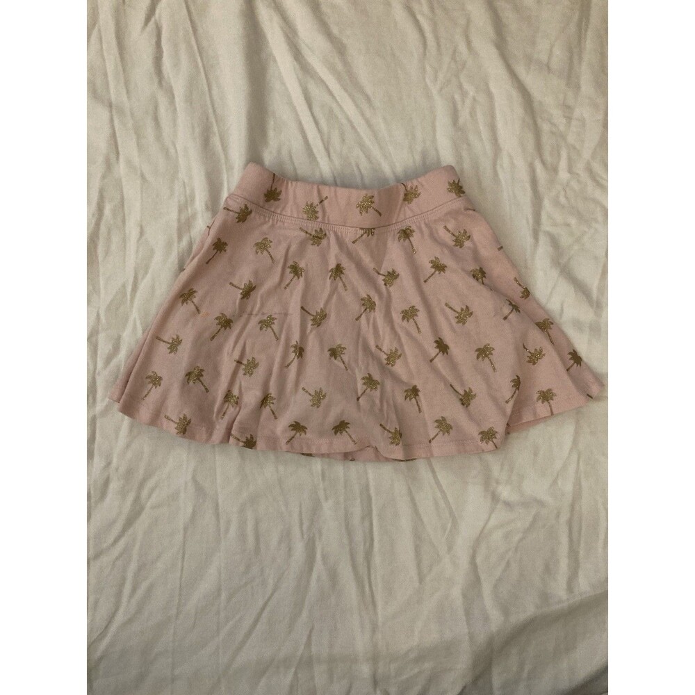 Size S/P (5/6) Place girl clothes - one piece skirt | palm tree theme